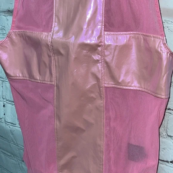 Iron Fist/24 Hours “Nun Fux Given” Sexy Pink Bodysuit - Picture 8 of 16